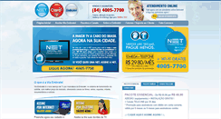 Desktop Screenshot of embratelnatal.com.br